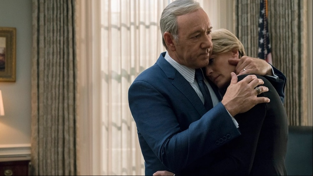 кадр из сериала Карточный домик