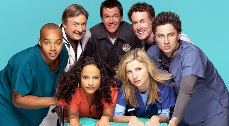 Кадр из сериала клиника Scrubs